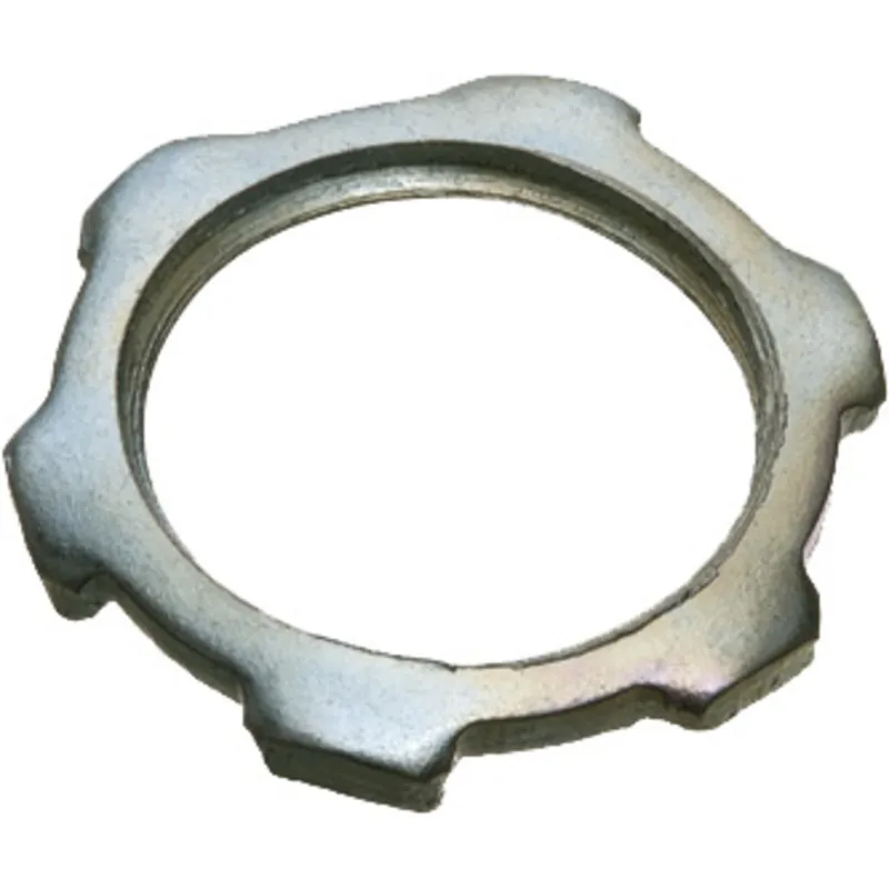 Save Now Conduit Locknut, 3/4", Steel/Zinc Plated