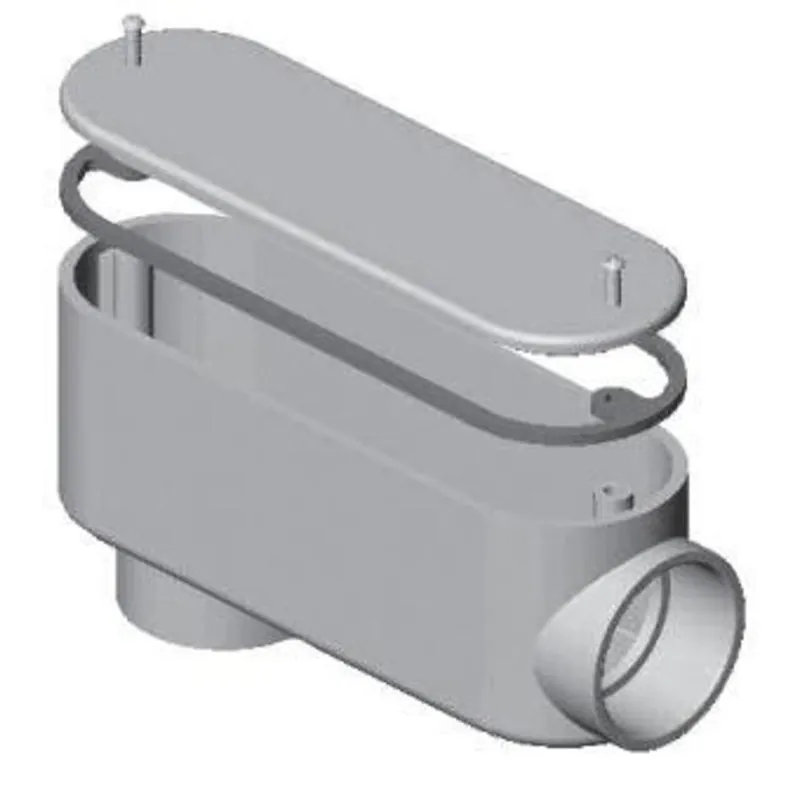 2-1/2" LB PVC Conduit Fitting Viral