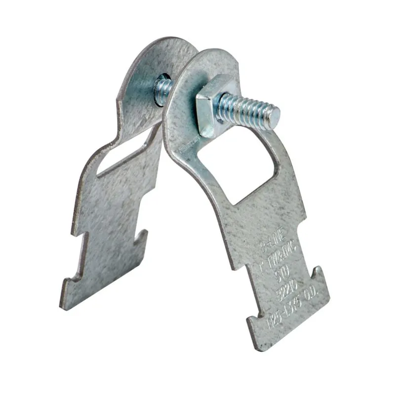 Viral Strut Conduit Clamp, Universal, 1/2", Zinc
