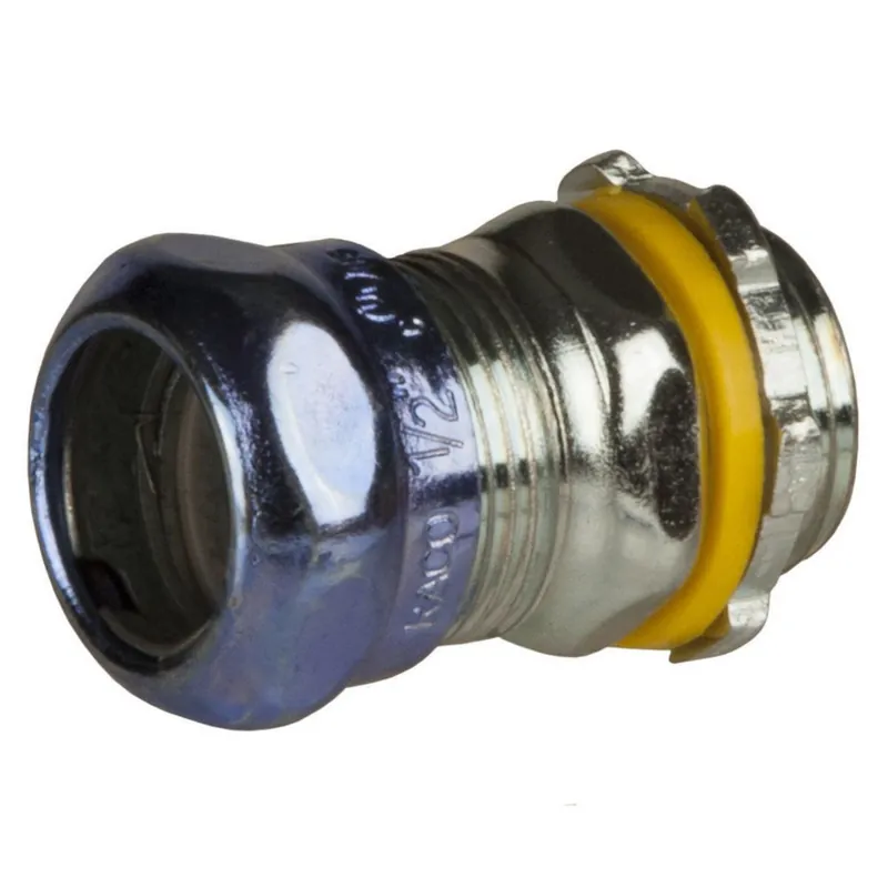 EMT Compression Connector, 3", Raintight, Steel Limited Time