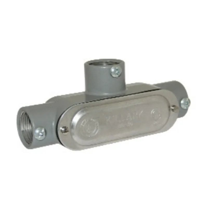 Type T Conduit Body, 3/4", Aluminum, Form 5, Set Screw/Threaded, Cover/Gasket Affordable