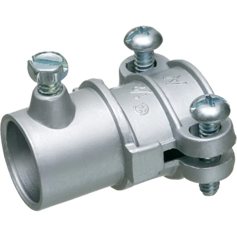 Combination Coupling, EMT to Flex, 1" Diameter, Zinc Die Cast Buy Online