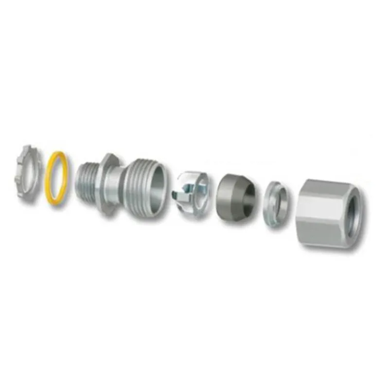 Latest 1/2" Liquid Tight, Concrete­Tight Zinc Fitting