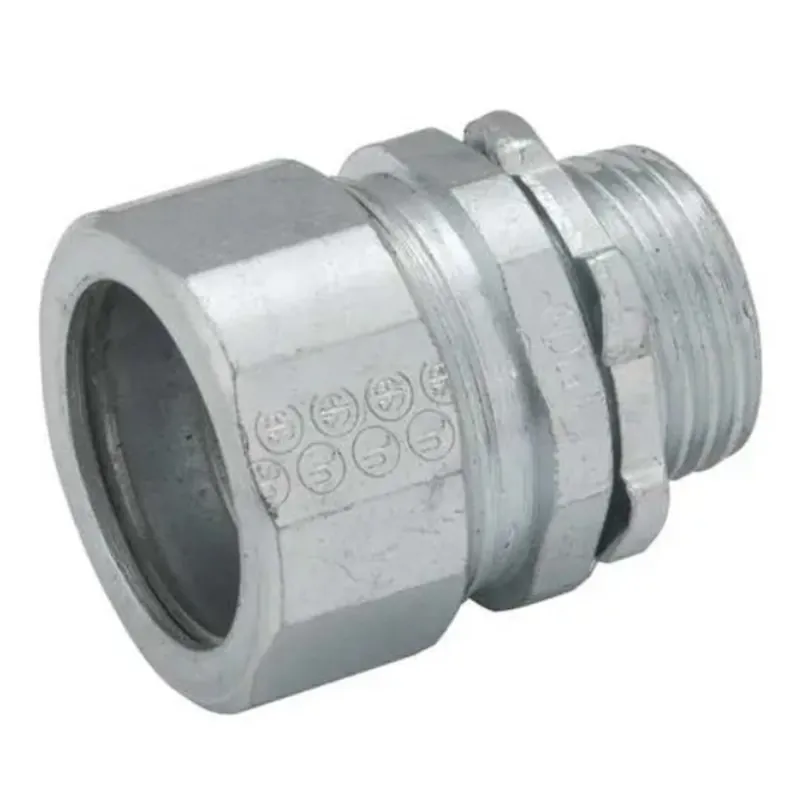Limited Time Rigid Compression Connector, 1/2", Concrete Tight, Steel