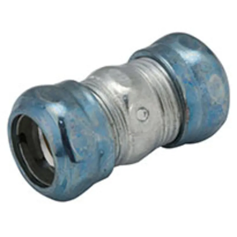 One Day Deal EMT Compression Coupling, 2-1/2", Raintight, Steel