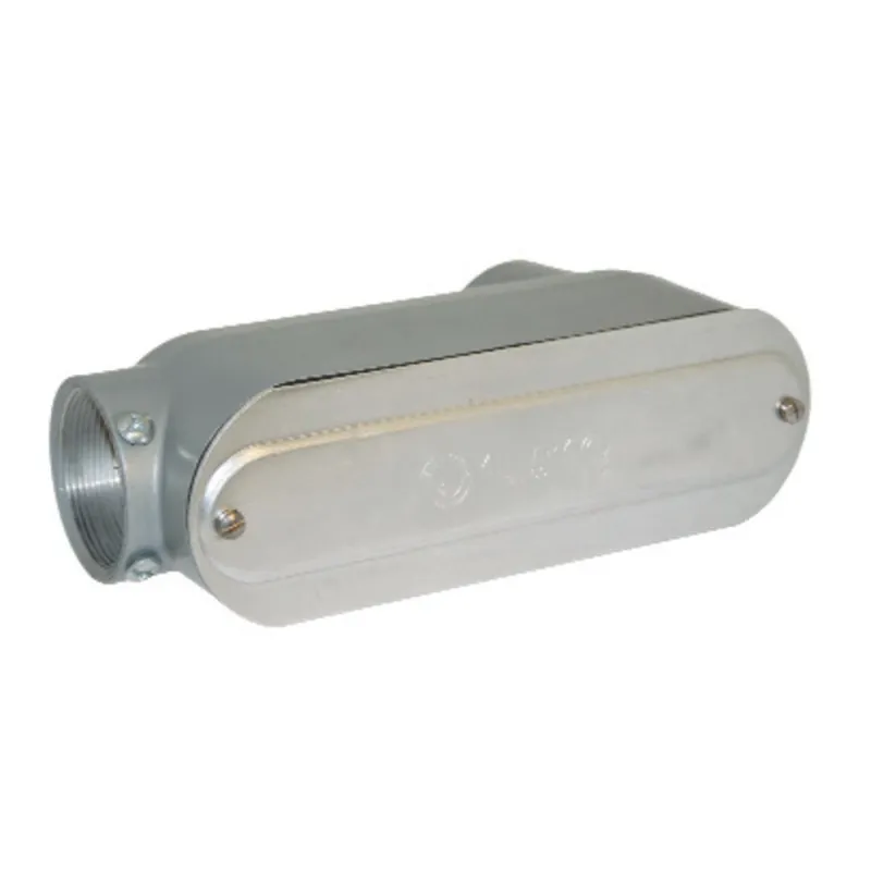 Type LB Conduit Body, 1-1/4", Aluminum, Form 5, Set Screw/Threaded, Cover/Gasket Exclusive
