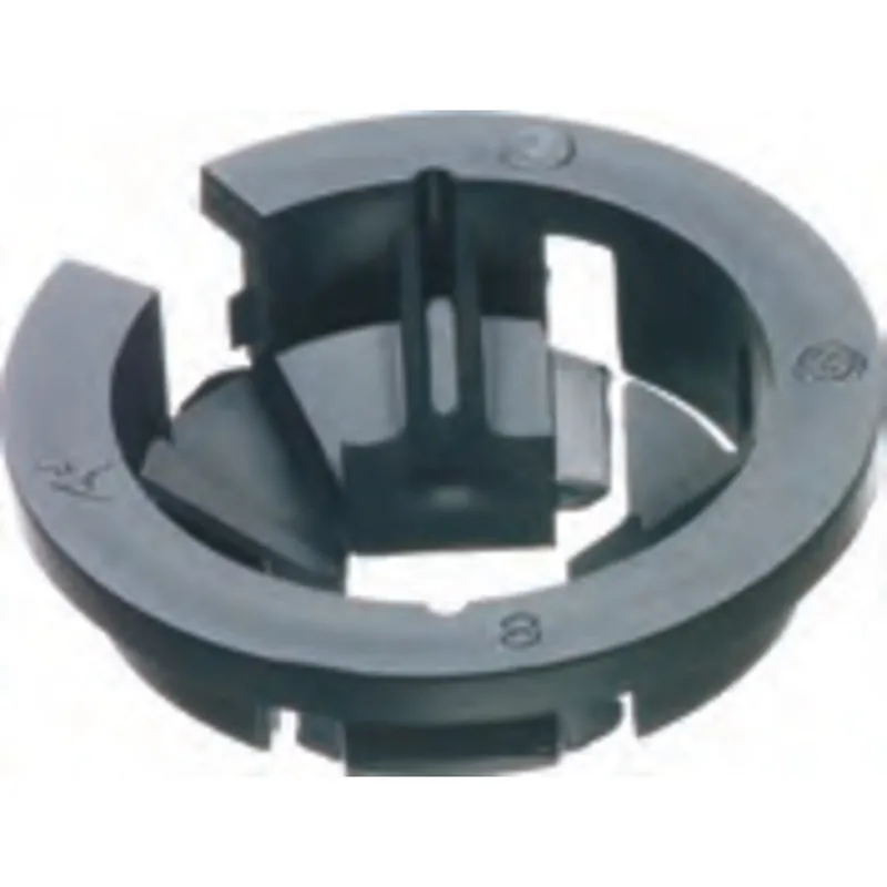 NM Cable Connector, 1", Push-In, Non-Metallic, Black Clearance