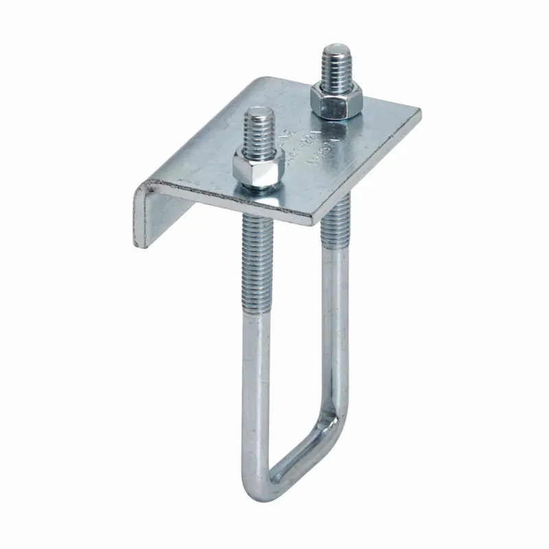 Beam Clamp, 3/4" Max Flange, For Use With 1-5/8" Channel, Steel/Zinc Buy Today