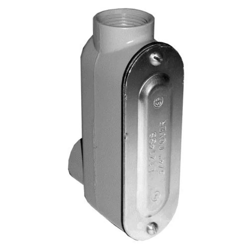 One Day Deal Conduit Body, Type: LB, Size: 1", Cover/Gasket, Aluminum
