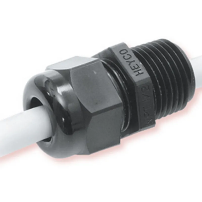 Liquidtight Cord Grip, Straight, Cable Size: 0.170 - 0.450" Wholesale