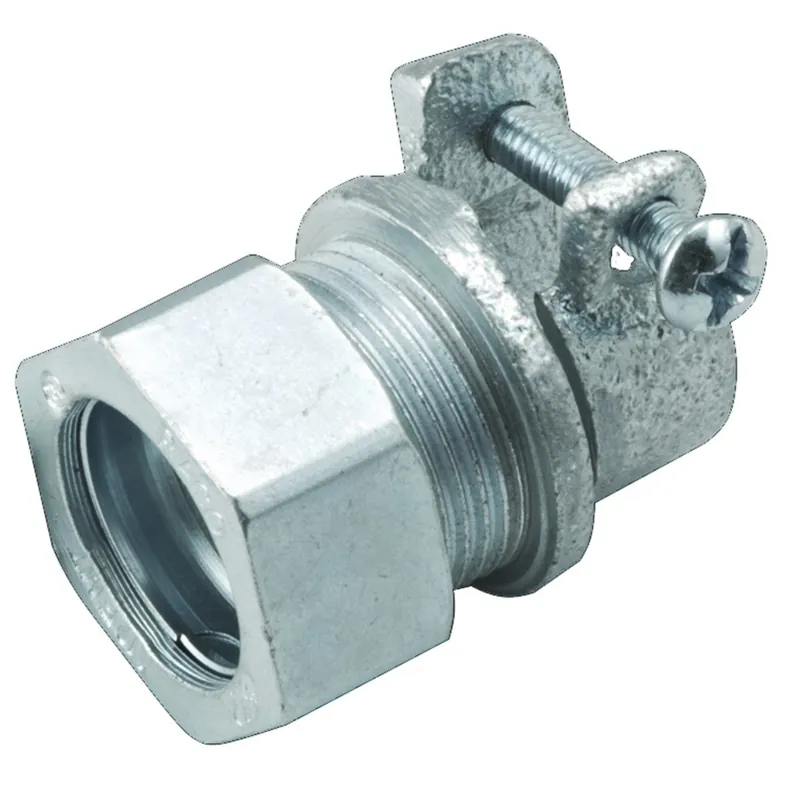 EMT Combination Compression Coupling, EMT to Flex, 3/4", Malleable Iron Price Drop