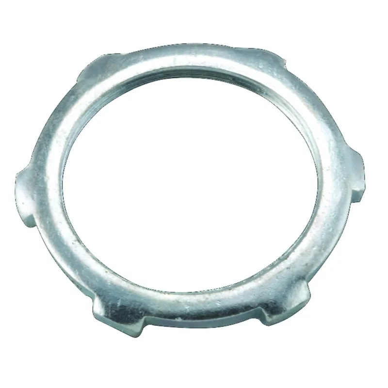 Conduit Locknut, 2", Steel/Zinc Best Price