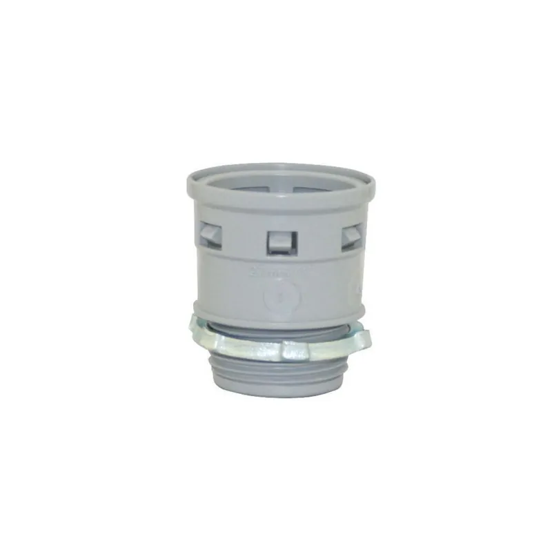 1" ENT Threaded Male Adapter, Gray Final Sale
