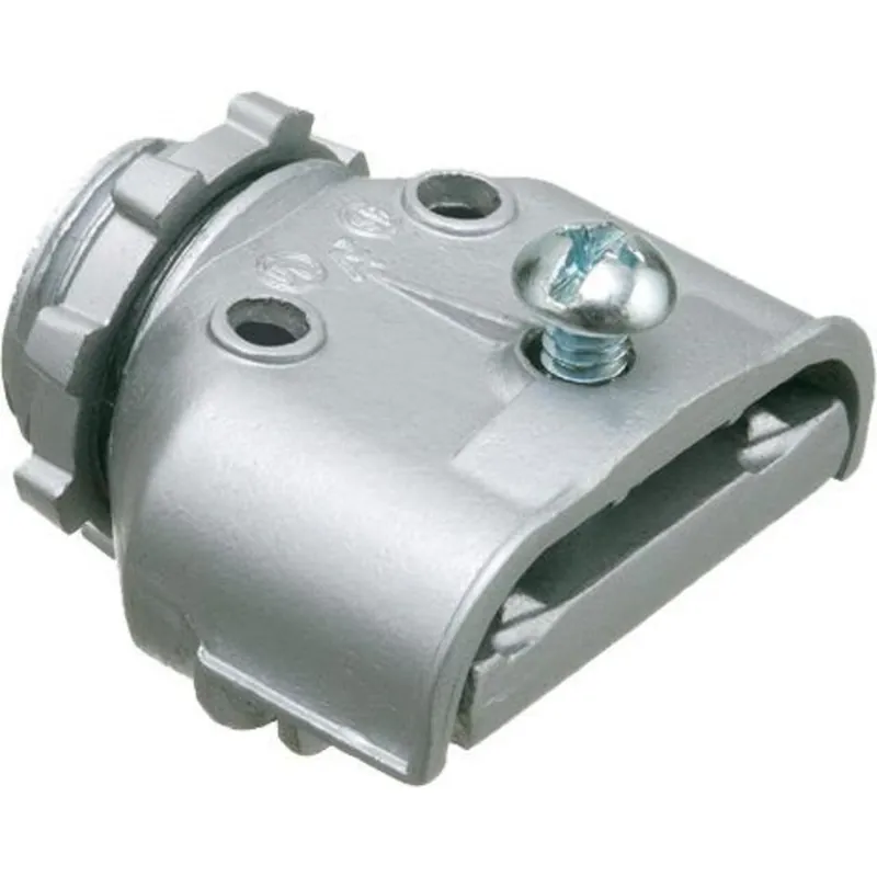 MC/AC Connector, 3/8", Duplex, Zinc Die Cast Certified