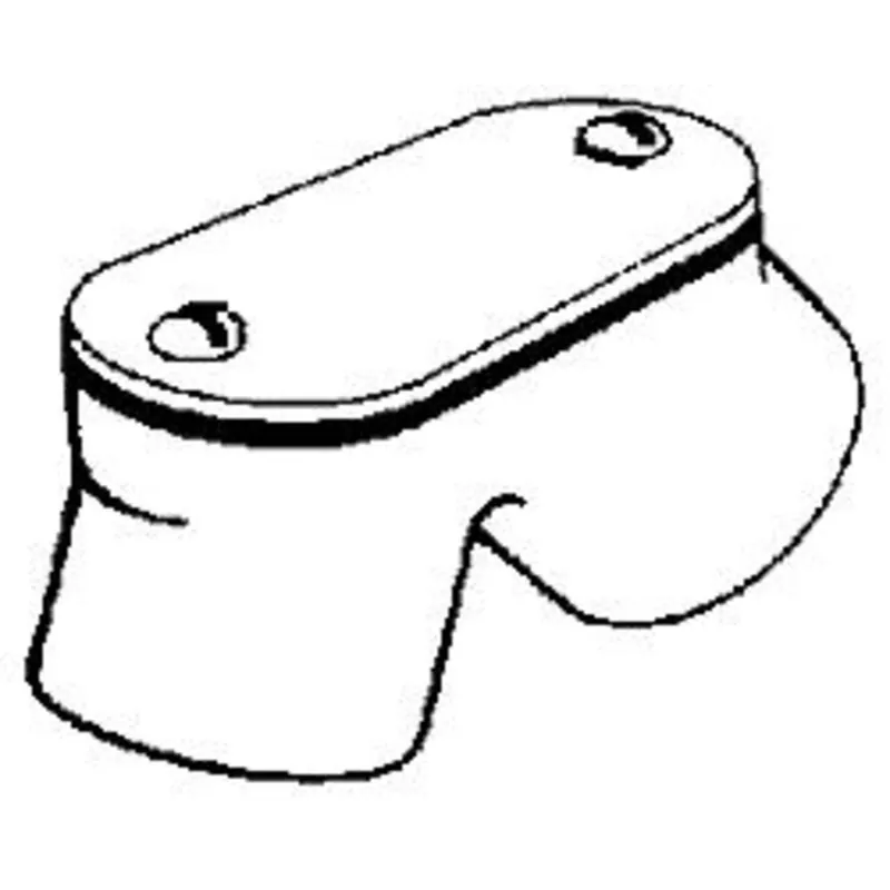Bargain Conduit Handy Elbow, 3/4", 90°, Threaded, Zinc Die Cast