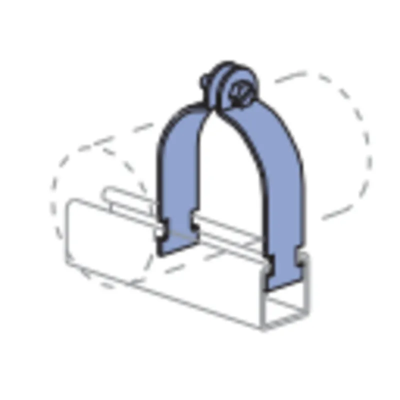 3-1/2" EG Beam Clamp Assembled Brand New