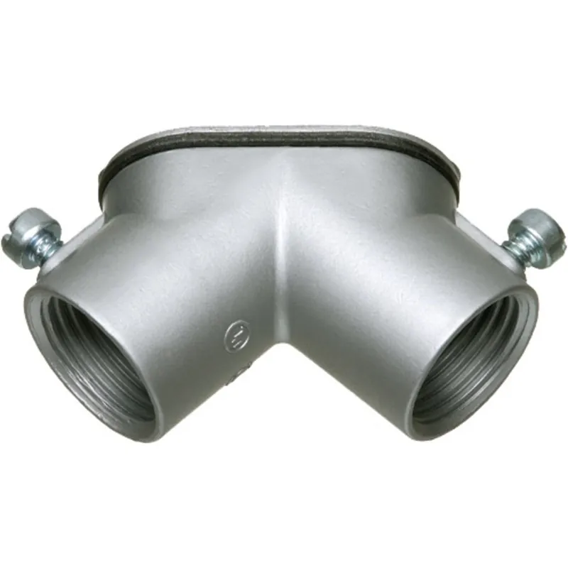 Secure Checkout Pulling Elbow, EMT/Rigid, Set Screw/Threaded, 1", Zinc Die Cast