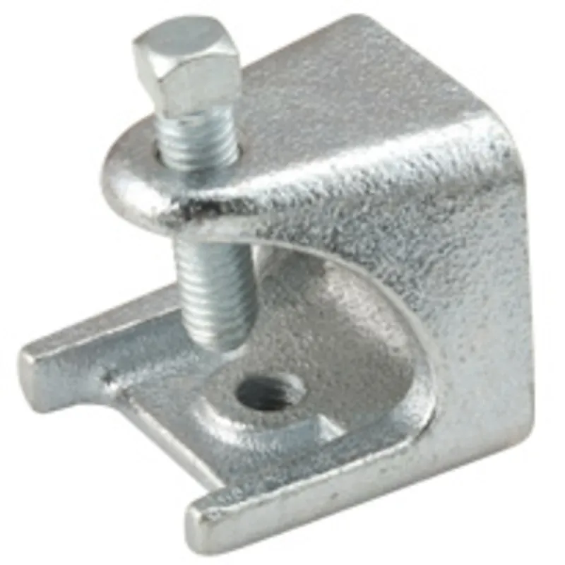 Beam Clamp, 2-1/2", Opening: 1-1/4", Steel Money Back Guarantee