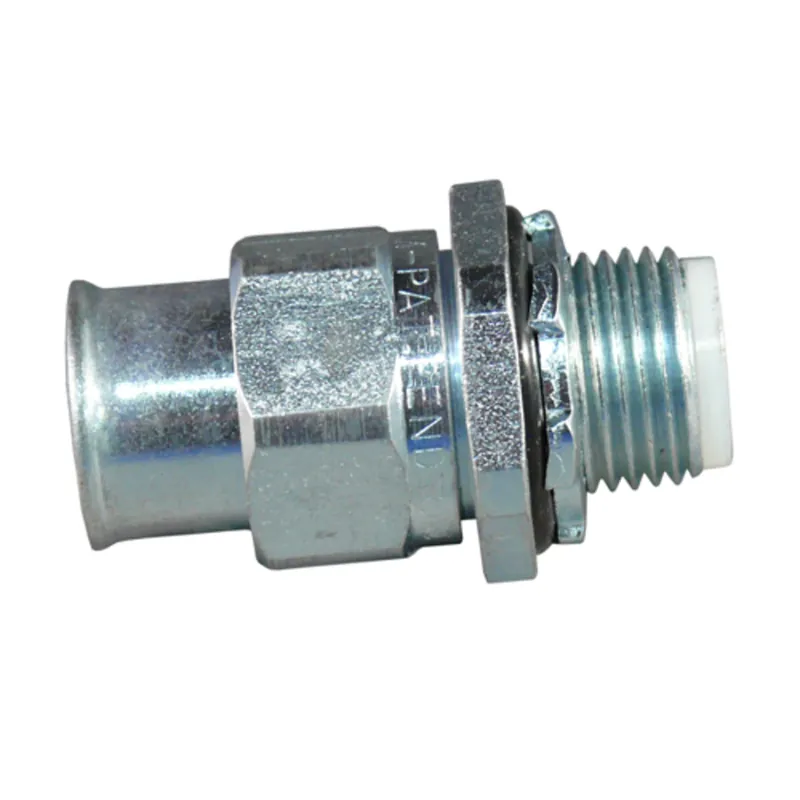 Trusted Brand Liquidtight Connector, Straight, 3/4", Insulated, Steel
