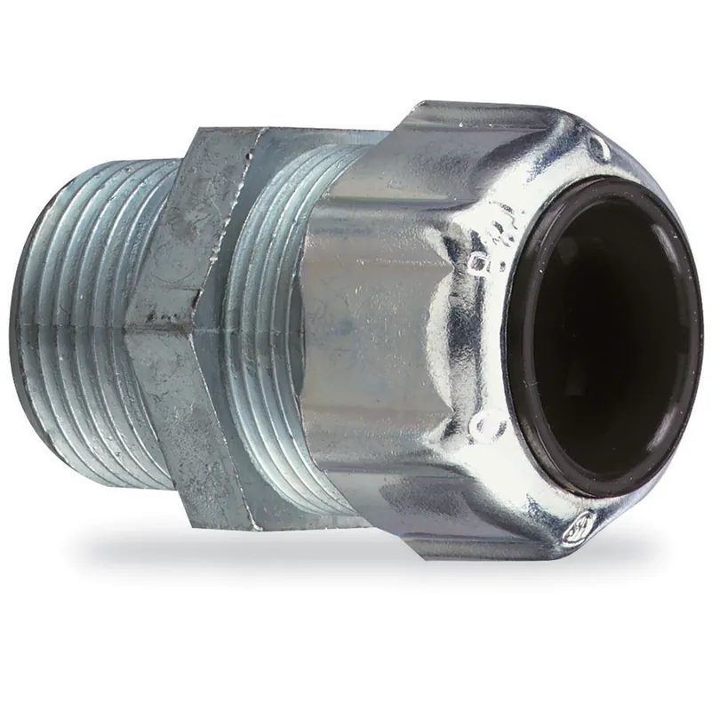 Time-Limited Ranger Strain Relief Straight Liquidtight Cord Connector 1/2 IN Tra