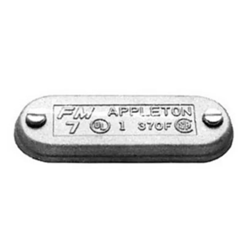 Super Sale Conduit Body Cover, 1-1/2", Form 7, Aluminum