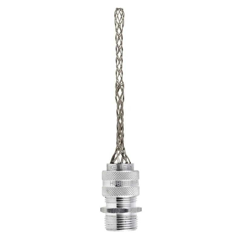 Cord Grip, Strain Relief, Straight, 1", Male, Aluminum Professional Grade