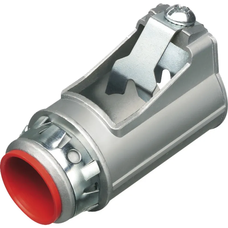 Bargain MC/AC/Flex Connector, Size: 3/4", Insulated, Zinc Die Cast