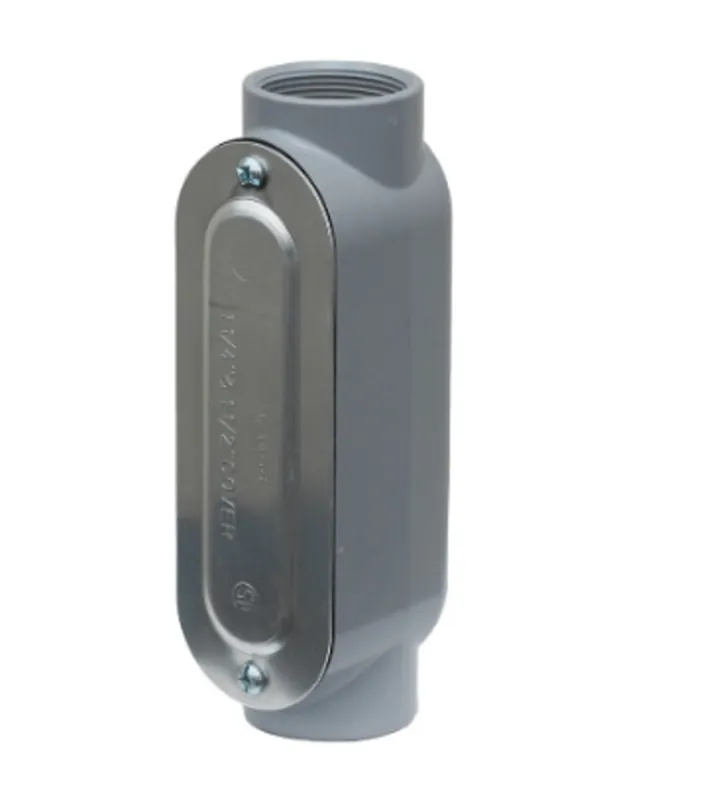 Brand New Conduit Body With Cover/Gasket, Type: C, Size: 1", Aluminum