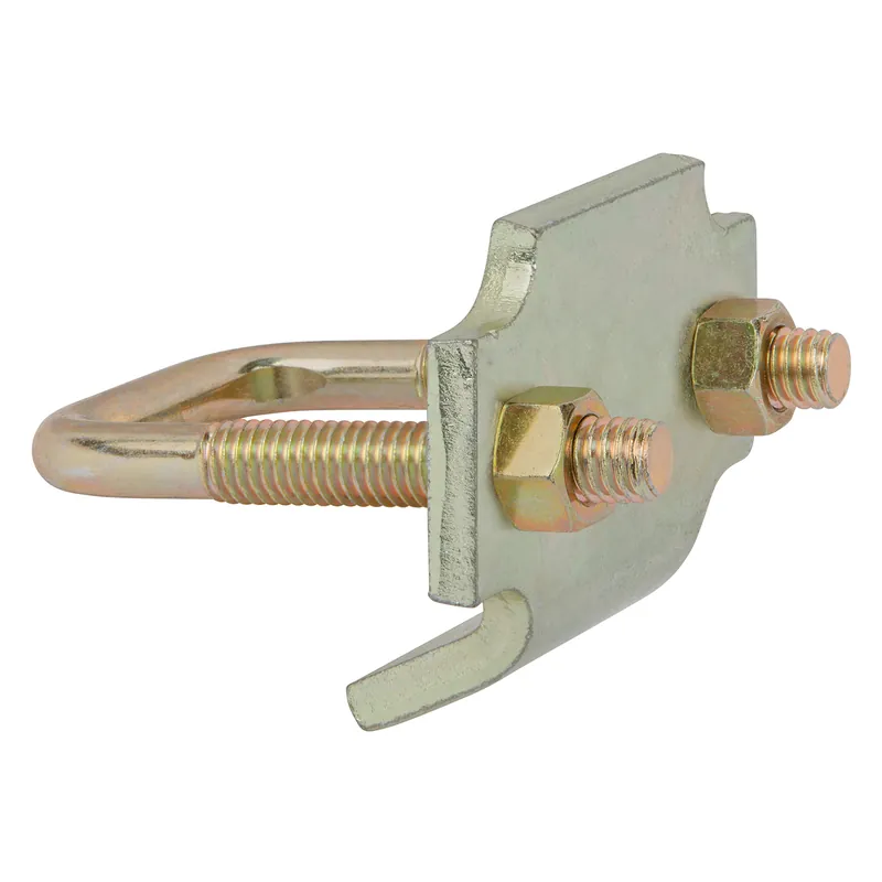 Beam Clamp, 3-1/4", Hex Nut and U-Bolt Included, Steel Factory Price