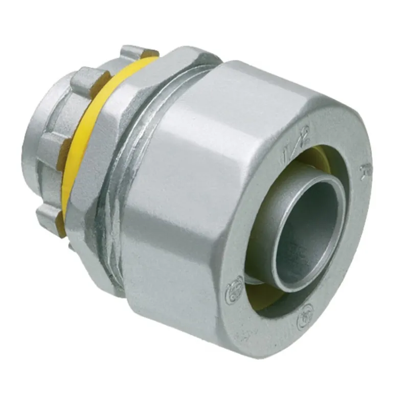 Liquidtight Connector, 1-1/4", Straight, Insulated, Zinc Die Cast Don’t Miss Out