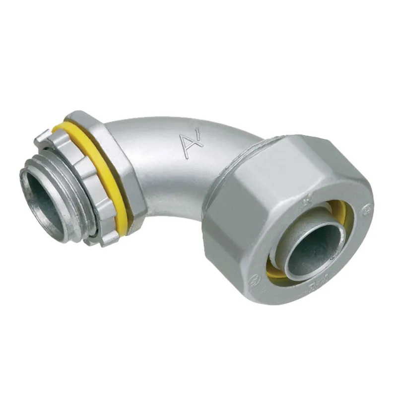 Liquidtight Connector, 90°, Zinc Die-Cast Viral