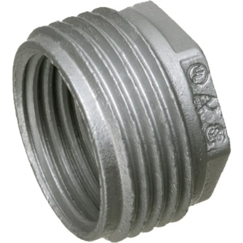 Clearance Reducing Bushing, Threaded, 1 x 3/4", Zinc Die Cast