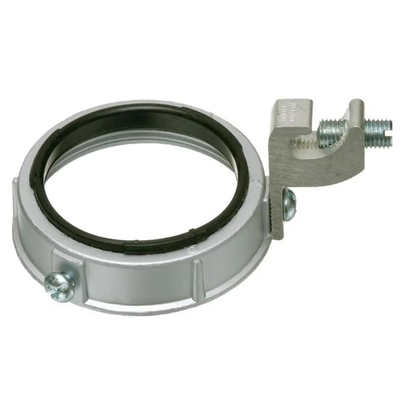 Grounding Bushing, 3-1/2", Threaded, Insulated, Zinc Die Cast Popular