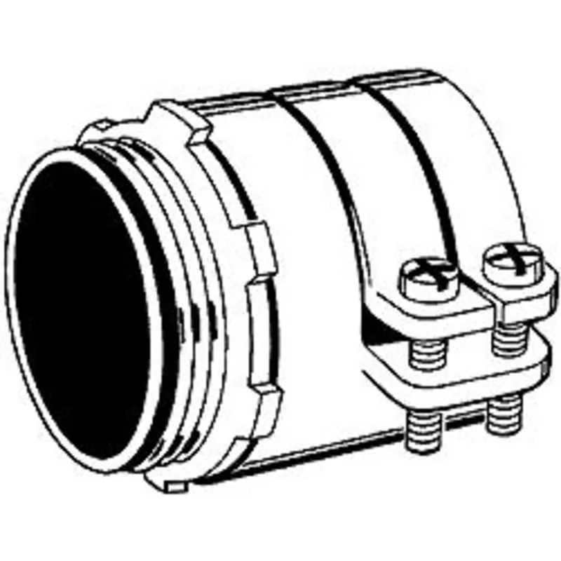 Flex Connector, Straight, Insulated, Squeeze, 1-1/2", Malleable Iron Best Price
