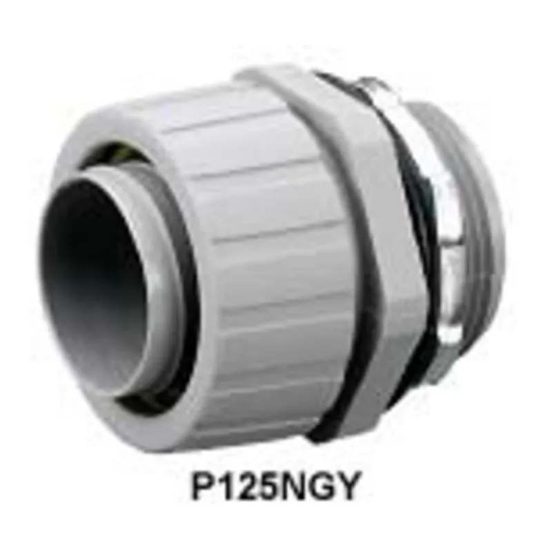 One Day Deal Liquidtight Connector, Straight, Male, Size: 1/2", Non-Metallic