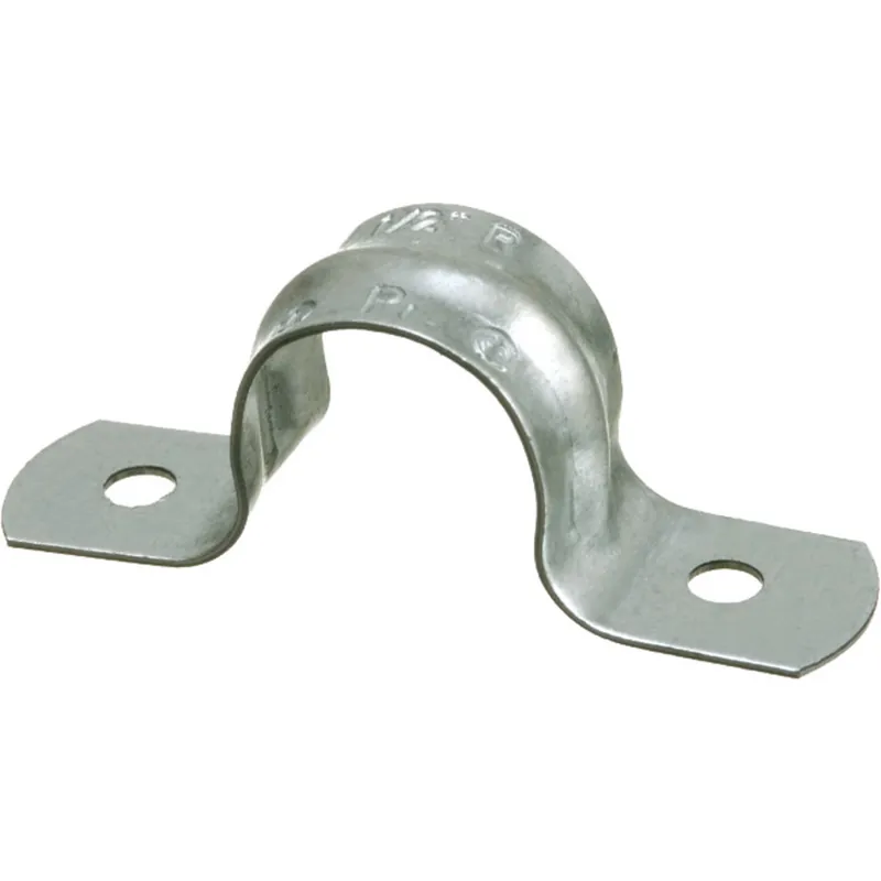 Rigid Strap, 2-Hole, 3", Steel/Zinc Limited Time