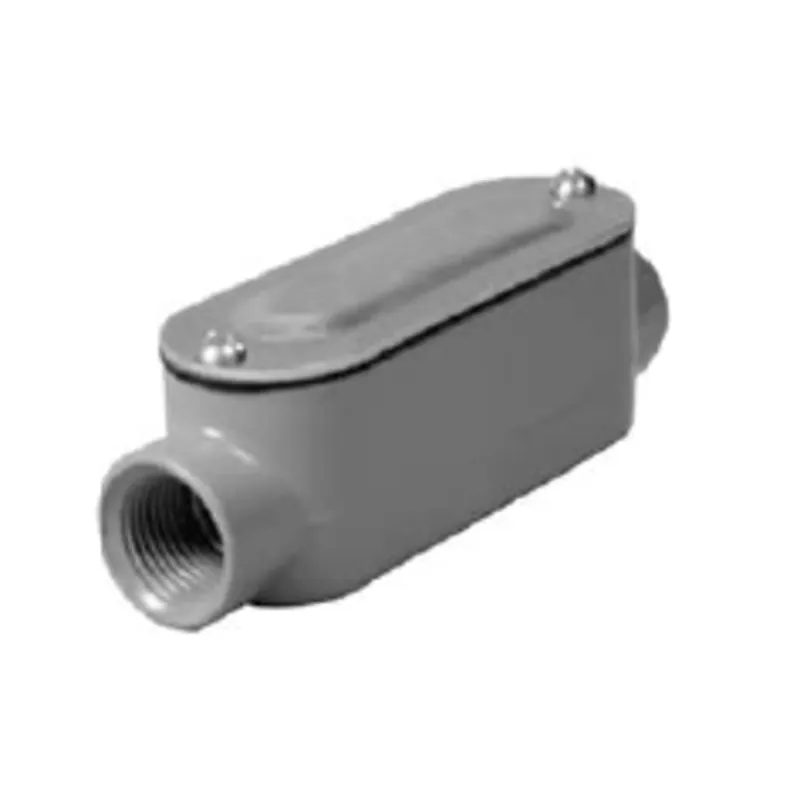 Best Choice Conduit Body, Type: LC, "R" Series, Size: 3", Die Cast Aluminum