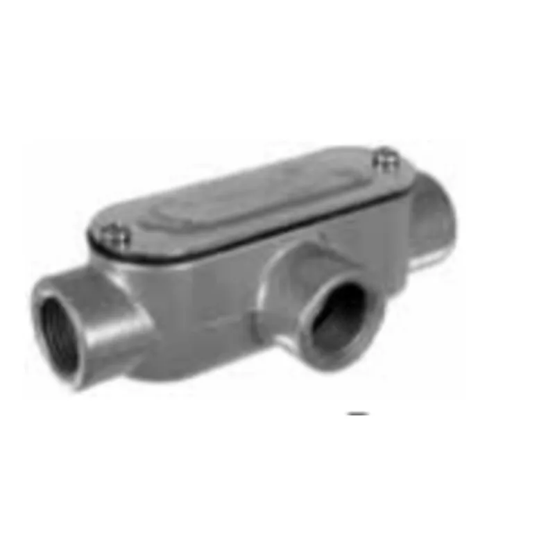Reduced Price Conduit Body, Type: T, 1/2", Cover/Gasket, Aluminum